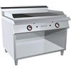 GC Cooking FryTop Professionale a Gas - Piastra 2/3 Liscia 1/3 Rigata - Profondità 90