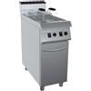 GC Cooking Friggitrice Professionale a Gas su Mobile - Capacità 8+8 l - Profondità 90