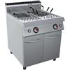 GC Cooking Cuocipasta Professionale a Gas su Mobile - Capacità 45 + 45 l - Profondità 90