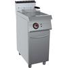GC Cooking Friggitrice Professionale a Gas su Mobile Vasca a Y - Capacità 17 l - Profondità 70
