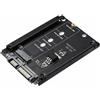 EXNOVO Adattatore SSD M.2 a SATA Con Alloggiamento Da 2.5"