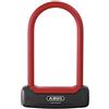 ABUS U-lock Granit Plus 640/135HB150 - Lucchetto per bicicletta extra leggero con grillo rotondo - Livello di sicurezza 12 - Nero/Rosso