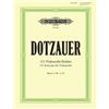 Etudes(113) 1 - spartiti per violoncello - Friedrich Dotzauer - ED PETERS