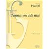 Donna non vidi mai, da Manon Lescaut - Giacomo Puccini - canto e pianoforte