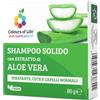 Colours of Life Optima Naturals Colours Of Life - Shampoo solido Idratante Aloe Vera, 80g