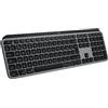 Logitech MX Keys per Mac Tastiera illuminata wireless - Layout QWERTY US International, Nero