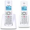 Alcatel F530 Duo - Telefono DECT Identificatore di chiamata Grigio/Bianco