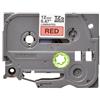 Nastro per etichettatrice compatibile Brother TZE-431 TZe TAPE Laminato da 12 mm (Rotolo 8 metri) NERO SU ROSSO