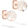 Tamaris Orecchini TJ-0405-E-08 oro rosa, 0,8, Acciaio inossidabile, Senza Gemme