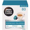 NESCAFÉ 600 Capsule Caffè Gusto Espresso Palermo Nescafé DOLCE GUSTO Originali 6 x 80