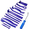 flintronic 14pz Kit Utensile di Smontaggio per Riparazione Auto | Punta Trapano per Piastrelle, Set punte per piastrelle, per Piastrelle Ceramica, Mattoni, Plastica, Cemento, Legno, Vetro