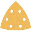 Bosch Accessories Bosch 50x Carta abrasiva EXPERT C470 per levigatrici a delta | per Vernice su legno, Legno duro, Ø 93x93 mm, Grano 100, Professional Accessorio Levigatrice a delta