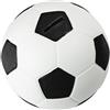 HMF 4790-01 Soldi Salvadanaio, Pallone da Calcio In Pelle Sintetica, 15 cm, Bianco Nero
