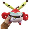 Play by Play Spongebob - Peluche Mr. Krabs (Señor Cangrejo) 18 cm / 7'09'' qualità super morbida