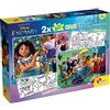 Liscianigiochi LISCIANI Disney Puzzle DF Maxifloor 2 x 60 Encanto, Multicolore, Medium, 98163