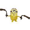 Mattel Minions -Kung Fu Stuart Personaggio con Pulsante di Attivazione e Nunchaku, Giocattolo per Bambini 4+ Anni, GMD96