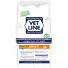 Vet Line Secco Monoproteico Cane Adult Pesce - 12,5 Kg Croccantini per cani