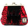 For Time Monedoro Flecos, Portafogli Donna, Rosso (Rojo), 8x18x17 Centimeters (W x H x L)