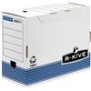 GielleService Fellowes Bankers Box Ultimate File Box 150mm A4 Fastfold Self Assembly Cartone riciclato certificato FSC