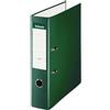 GielleService Raccoglitori ad arco a leva Esselte Lever Arch Formato A4 Dorso 75mm Capacità 500fogli Colore VERDE