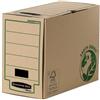 GielleService Fellowes Bankers Box Earth Definitive File Box Folio 150mm Cartone riciclato certificato FSC Colore marrone