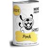 PAKA ZWIERZAKA PEPE Pork 99% (maiale) 400 g di alimento monoproteico