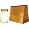 Schiavi Sport Plinto Legno a 5 Cassoni, mis cm 140x75x111h