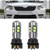 NSLUMO PW24W lampadine LED di luci diurne per S/koda Yeti 2014-2017 modelli | con DRL non LED, 6000K bianco xenon PW24W PW16W luci diurne, plug-and-play, diurno illuminazione 2Pcs