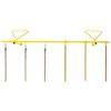Schiavi Sport Palco Salita 3 Funi 3 Pertiche, altezza 6 metri