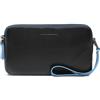 Piquadro Blue Square, Portafoglio Unisex-Adulto, Nero, 5x12x21 cm (W x H x L)