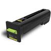 LEXMARK Toner giallo compatibile con Lexmark C72K20Y giallo 8000 pagine