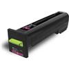 LEXMARK Toner magenta compatibile con Lexmark C72K20M magenta 8000 pagine