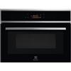 Electrolux EVM8E08X Forno Microonde da Incasso compatto Serie 600 Capacita' 42 Litri Potenza 1000 W Acciaio Inox