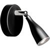 V-TAC LAMPADA LED PARETE 4,5W BIANCO CALDO NERA IP20 VT-805-LED218263