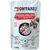 Ontario cat pollo e granchio in brodo 80 g
