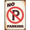 Plenty Gifts Insegna di metallo no parking