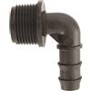 Rain 1 raccordo gomito portagomma 16 x 3/4m