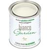 bianco Shabby CHALK PAINT DA ESTERNO biancoGarden Bianco Antico - Ricolora giardino e balcone SENZA CARTEGGIARE e SENZA FINITURA (1 Litro)