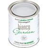 bianco Shabby CHALK PAINT DA ESTERNO biancoGarden Grigio Pietra - Ricolora giardino e balcone SENZA CARTEGGIARE e SENZA FINITURA (1 Litro)