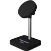 SCX.Design Caricabatterie magnetico wireless da 15 W + 5 W SCX.design W22 personalizzate o neutre