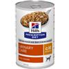 Hill's Prescription Diet C/D Multicare Urinary Care con pollo cibo umido per cani (lattine) 1 confezione (12 x 370 g)