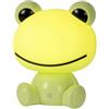 LUCIDE DODO FROG - Lampada da tavolo per camerette dei bambini, LED 3 StepDim, 3 x 3 W, 4000 K, colore: Verde