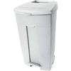 Ristosubito Contenitore mobile a pedale in plastica CONTIPLAST KIT 3 PEZZI 120L MDL Colore BIANCO Modello 102034