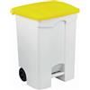 Ristosubito Contenitore mobile a pedale in POLIPROPILENE CONTITOP MOBILE 70 L MDL Colore GIALLO Modello 115576
