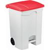 Ristosubito Contenitore mobile a pedale in POLIPROPILENE CONTITOP MOBILE 70 L MDL Colore ROSSO Modello 115577
