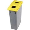 Ristosubito Contenitore per la raccolta differenziata , OFFICE 90 Gettacarte con foro giallo MDL 90 L Modello 102206