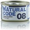 Natural Code 08 Tranci di Tonno 85gr umido gatto 24 x 85g