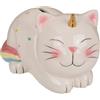 Out of the blue Salvadanaio in Ceramica con Lucchetto, Unicorn Cat