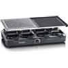 Severin RG2376 Piastra 8 Padellini per Raclette in Pietra Naturale per Grigliare
