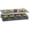Severin Piastra 8 Padellini per Raclette in Pietra Naturale per Grigliare RG 2378